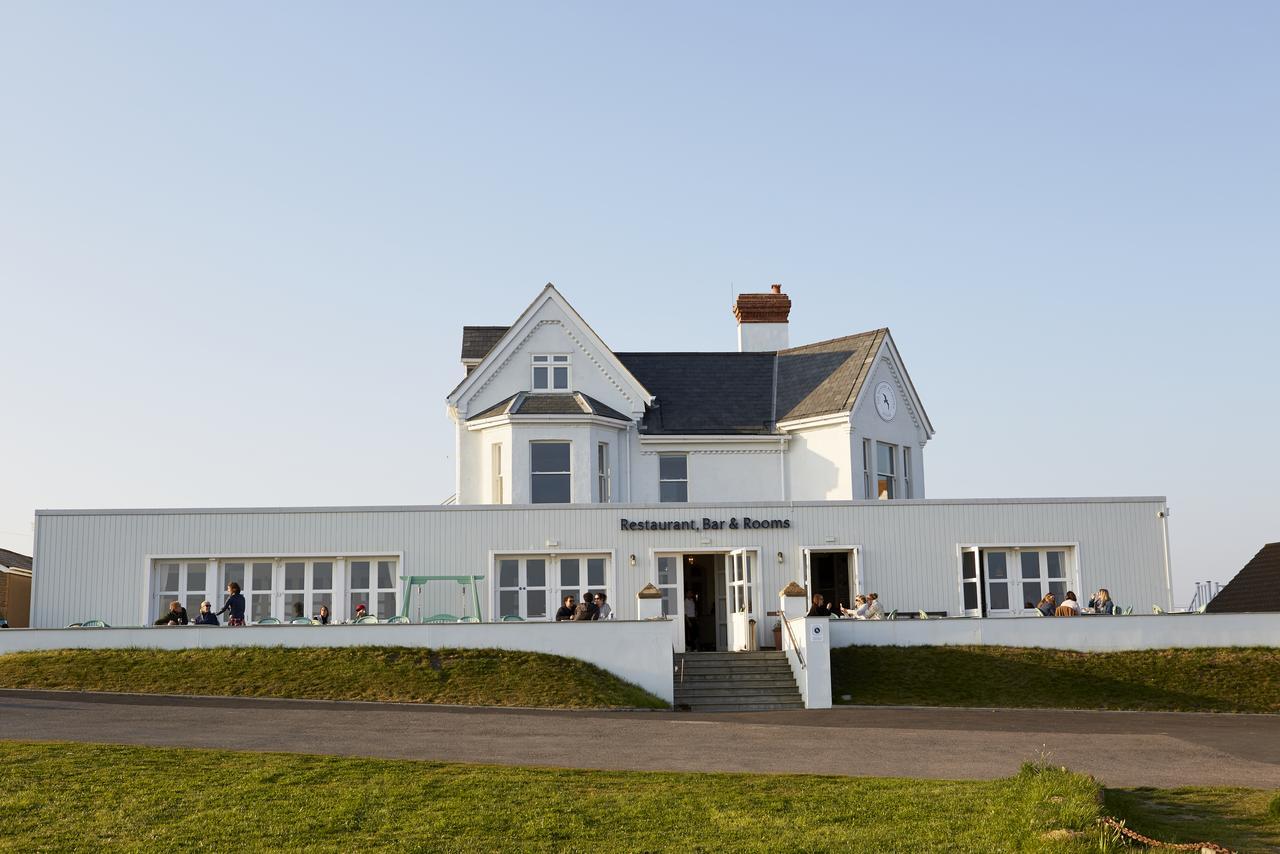 Hotel The Seaside Boarding House Burton Bradstock Exterior foto