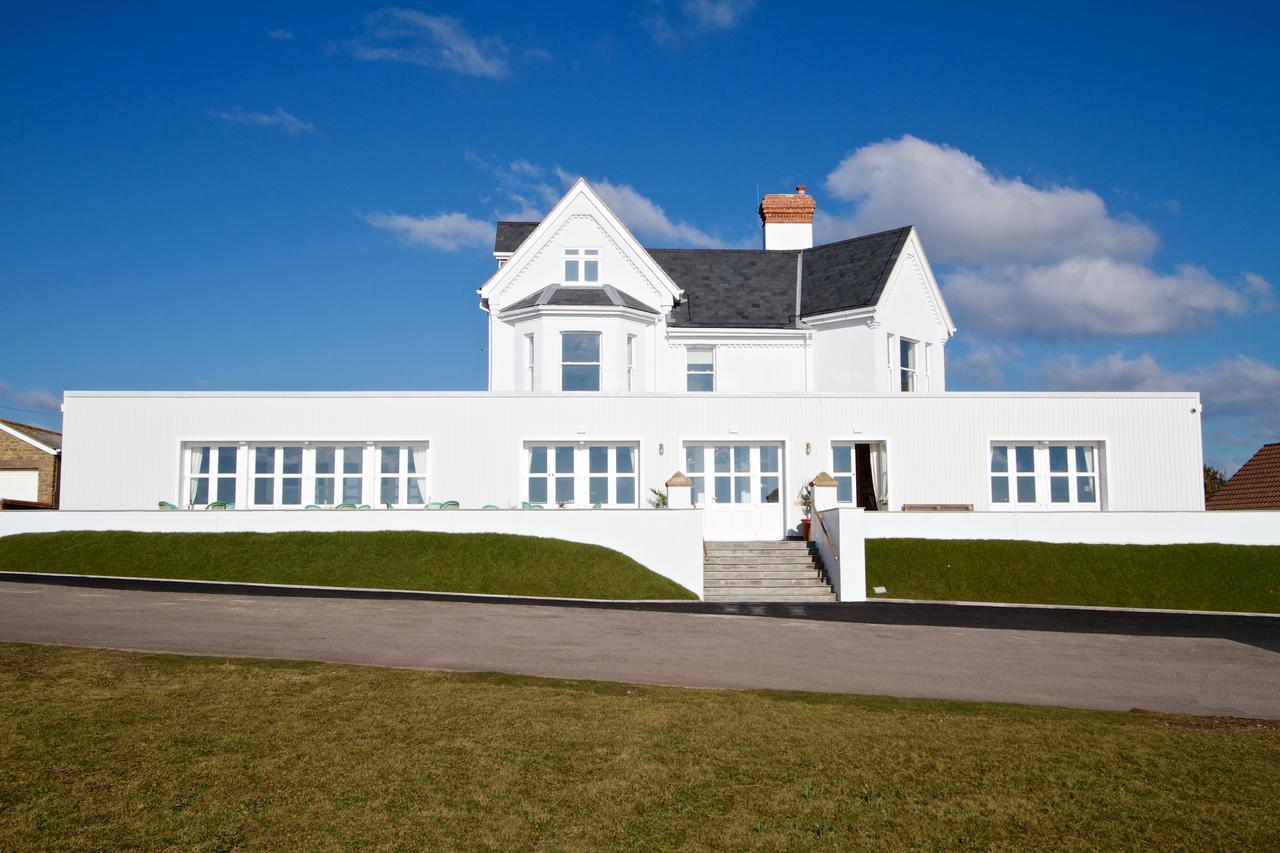 Hotel The Seaside Boarding House Burton Bradstock Exterior foto
